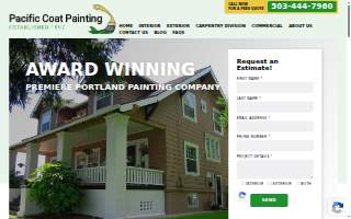 Pacific Coat Painting website