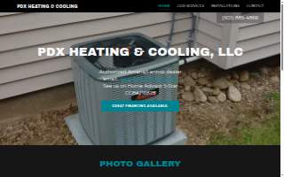 PDX Heating & Cooling website