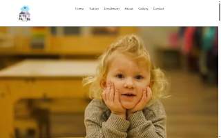 Pitter Patter Childcare website