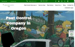 Pointe Pest Control - Beaverton website