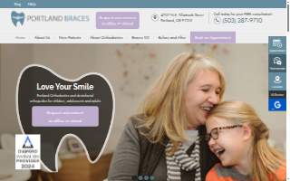 Portland Braces website