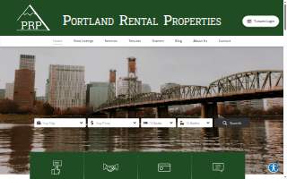 Portland Rental Properties website