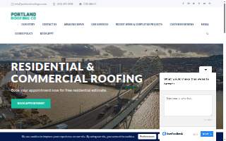 Portland Roofing Company LLC website