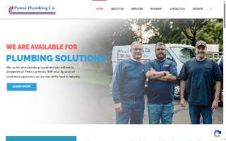 Power Plumbing Company website
