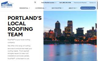 RoofTek website