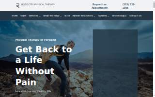 Rose City Physical Therapy - Portland website