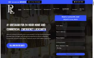 Royal Locksmith website