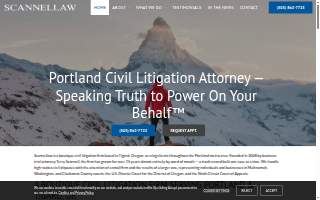 Scannellaw website