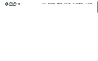 SOLCAN Hardwood Floors website