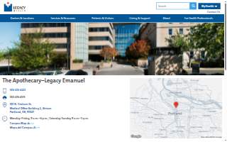 The Apothecary-Legacy Emanuel website
