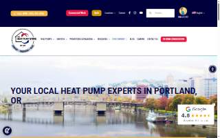 The Heat Pump Store website