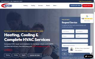 The Heating Specialist website