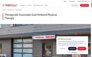Therapeutic Associates East Portland Physical Therapy website