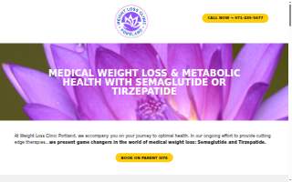 Weight Loss Clinic Portland website
