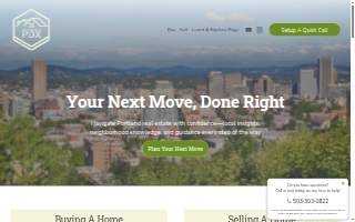 William Sing Realtor at Real Broker in Portland, Oregon website