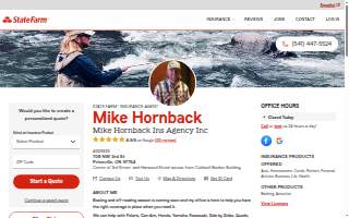Mike Hornback - State Farm Insurance Agent website