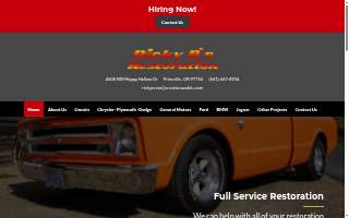 Ricky Bs Restoration & Supplies website