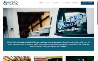 Hydro Pro Plumbing website