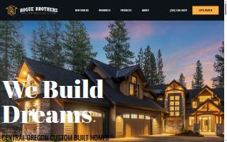 Rogue Brothers Construction website