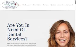Harvard Dental Group website