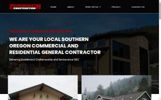 Zerbach Construction website