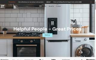 Appliance Bargain Center website