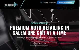 Fine Touch Detailing LLC website