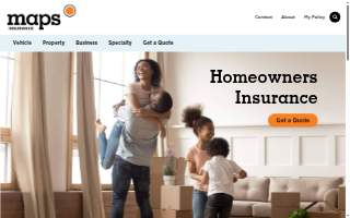 Maps Insurance Services LLC website