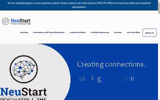 NeuStart Psychiatry & TMS - Salem website