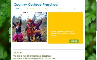 Country Cottage Preschool website