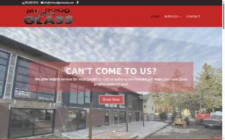 Mt. Hood Glass - Sandy website