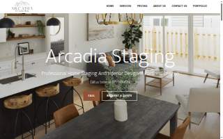 Arcadia Staging of Sherwood website
