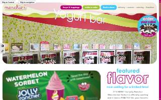 Menchie's Frozen Yogurt of Sherwood website