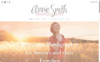 Annie Smith Photography website