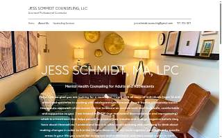 Jess Schmidt Counseling, LLC website