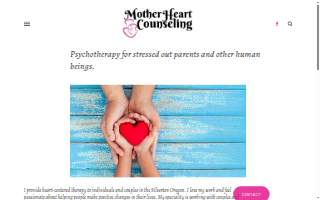Mother Heart Counseling website