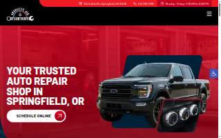 Absolute Air & Auto Repair website