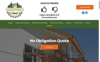Compton Construction, Remodeling and Design website
