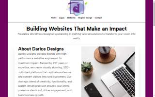 Darice Designs website