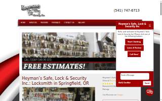 Heyman's Safe, Lock & Security, Inc. website