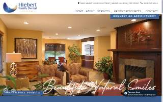 Hiebert Family Dental website