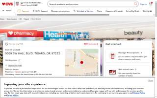 CVS Pharmacy website