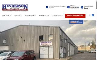 Henderson Auto website