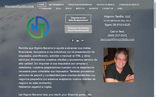 Higinio TaxEs LLC website