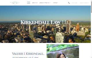 Kirkendall Law, LLC website