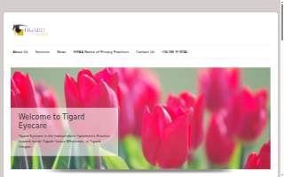 Tigard Eyecare website