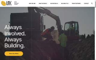 LMC Construction website