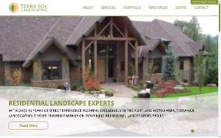 Terra-Sol Landscaping website