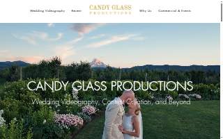 Candy Glass Productions website