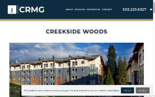 Creekside Woods Senior Apartments website